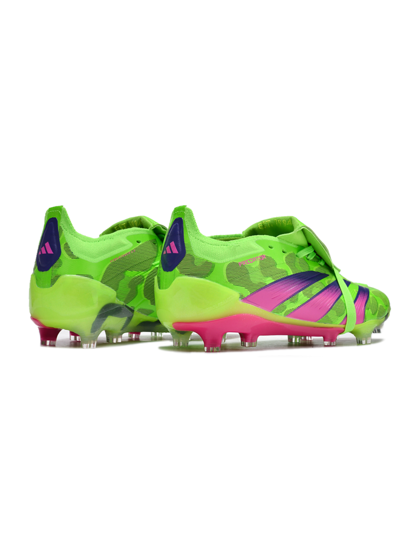 Adidas Predator 2024 'Generation' Fold-Over Tongue FG - Solar Green Team Shock Pink Lucid Lemon