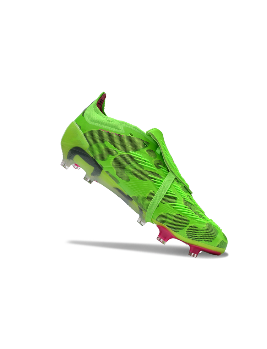 Adidas Predator 2024 'Generation' Fold-Over Tongue FG - Solar Green Team Shock Pink Lucid Lemon