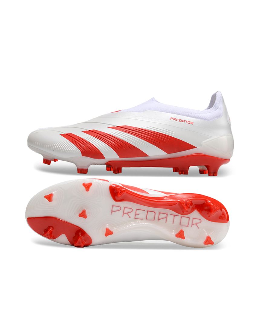 Adidas Predator Accuracy + FG - White Red