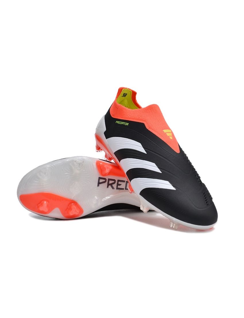 Adidas Predator Accuracy + FG Solar Energy - Core Black Footwear White Solar Red