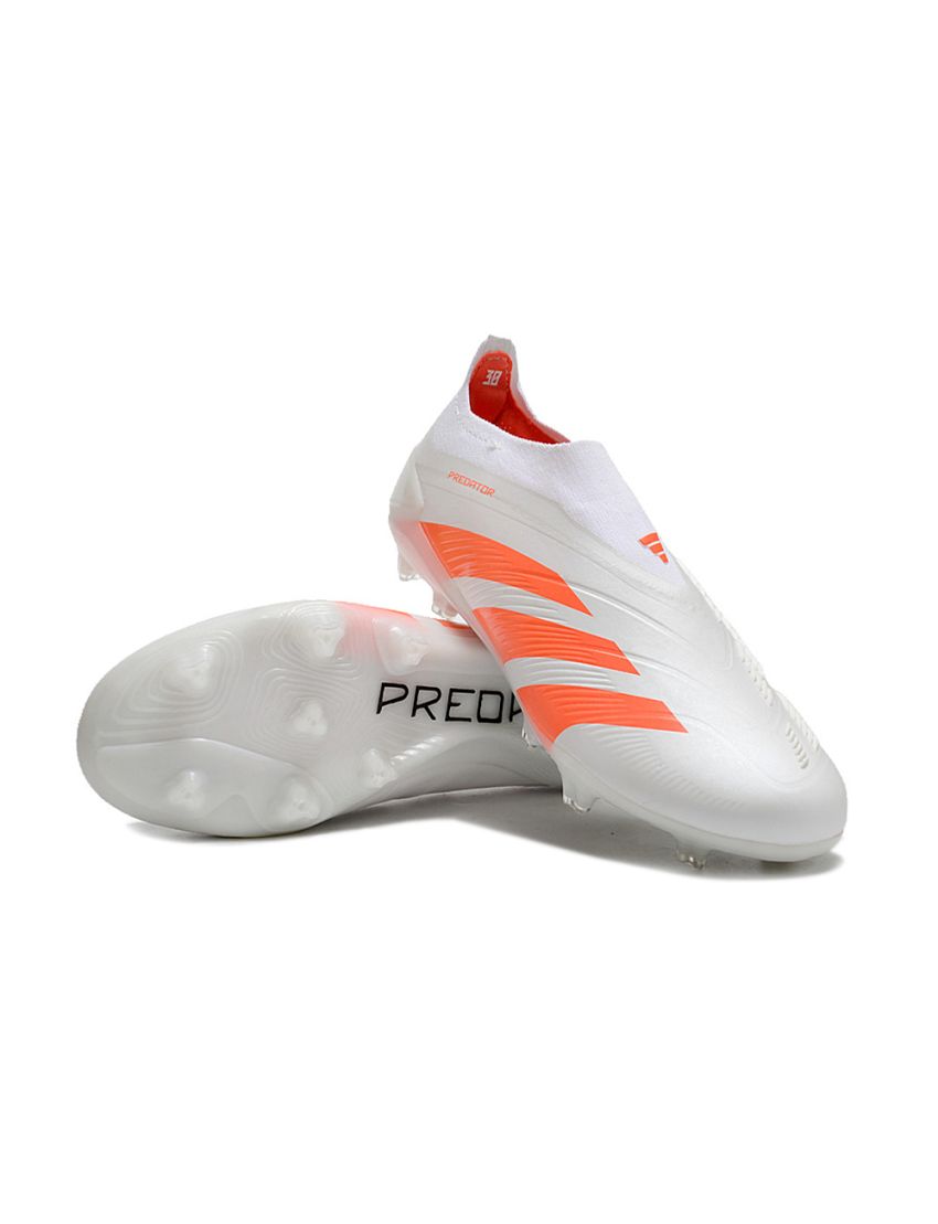 Adidas Predator Accuracy + Low FG- White Orange