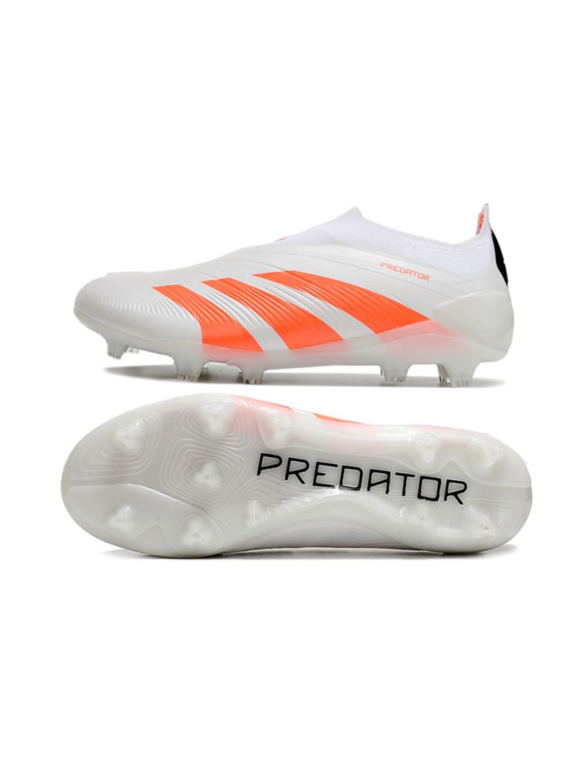 Adidas Predator Accuracy + Low FG- White Orange