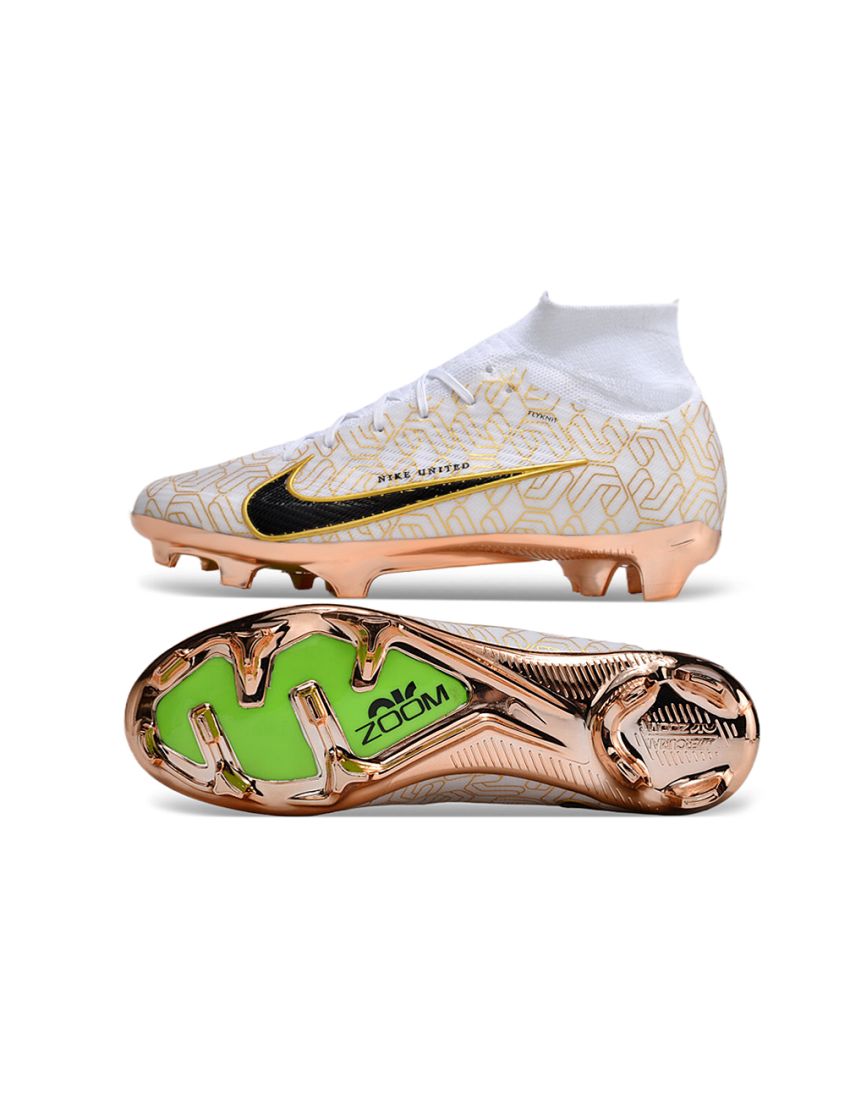 Nike Air Zoom Mercurial Superfly IX Elite FG White Gold