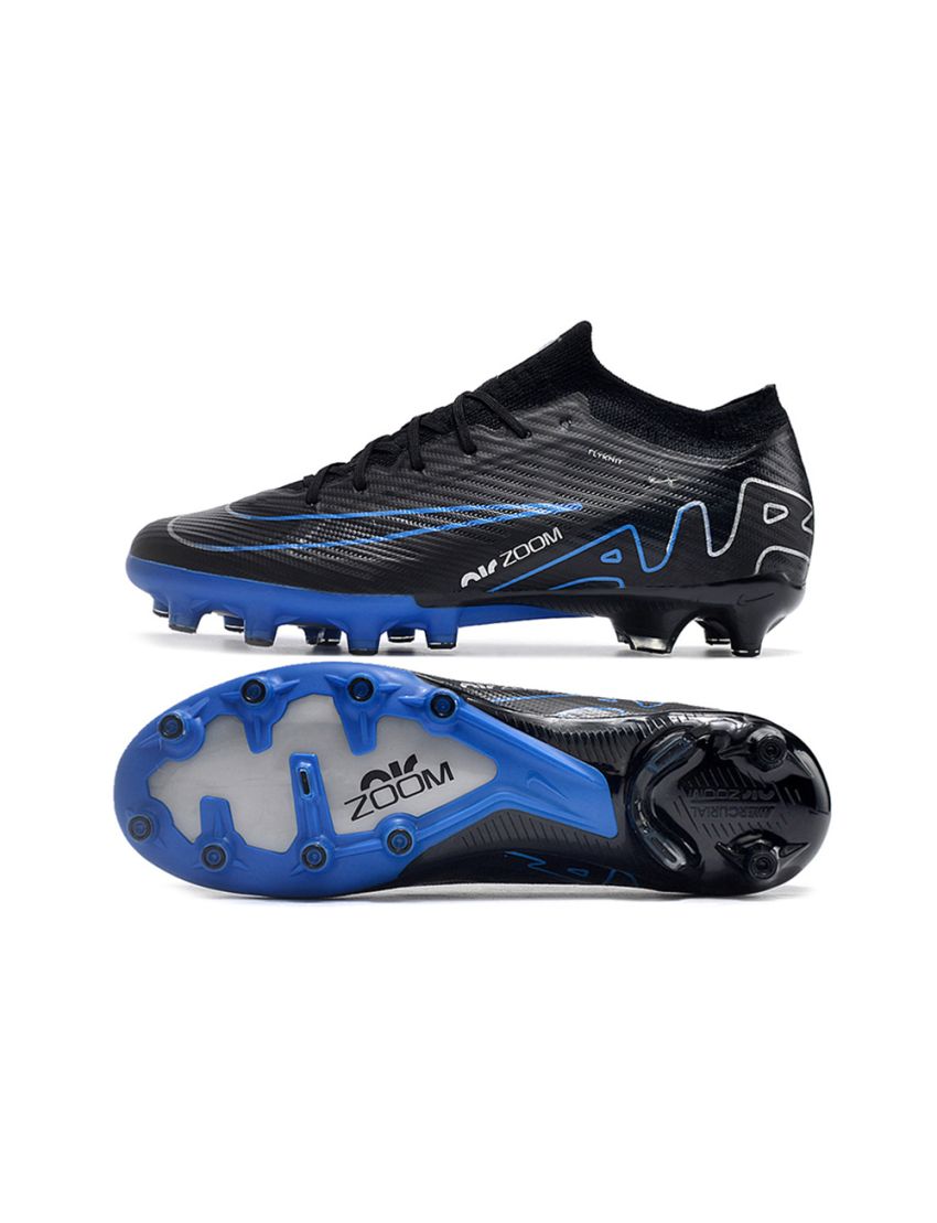 Nike Air Zoom Mercurial Vapor 15 Elite FG Shadow - Black Chrome Hyper Royal