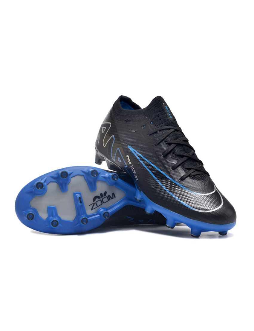 Nike Air Zoom Mercurial Vapor 15 Elite FG Shadow - Black Chrome Hyper Royal