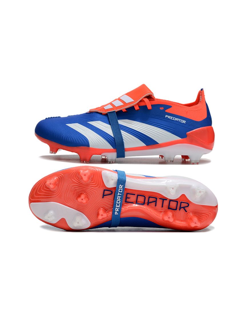 Adidas Predator Elite FT FG Advancement - Lucid Blue Footwear White Solar Red