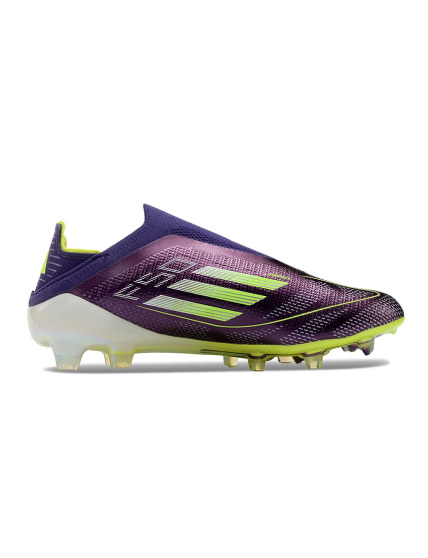 Adidas F50 Elite Laceless FG Fast Reborn - Unity Purple Footwear White Lucid Lemon