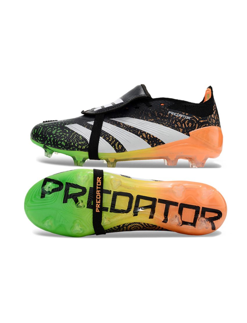 Adidas Predator Elite FT FG Vortex Black White Orange