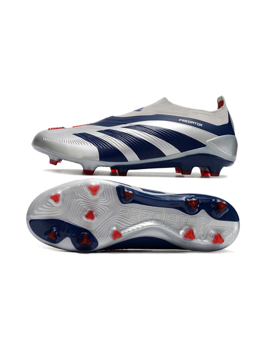 Adidas Predator Elite Laceless FG Tech Indigo Tech Indigo Vivid Red
