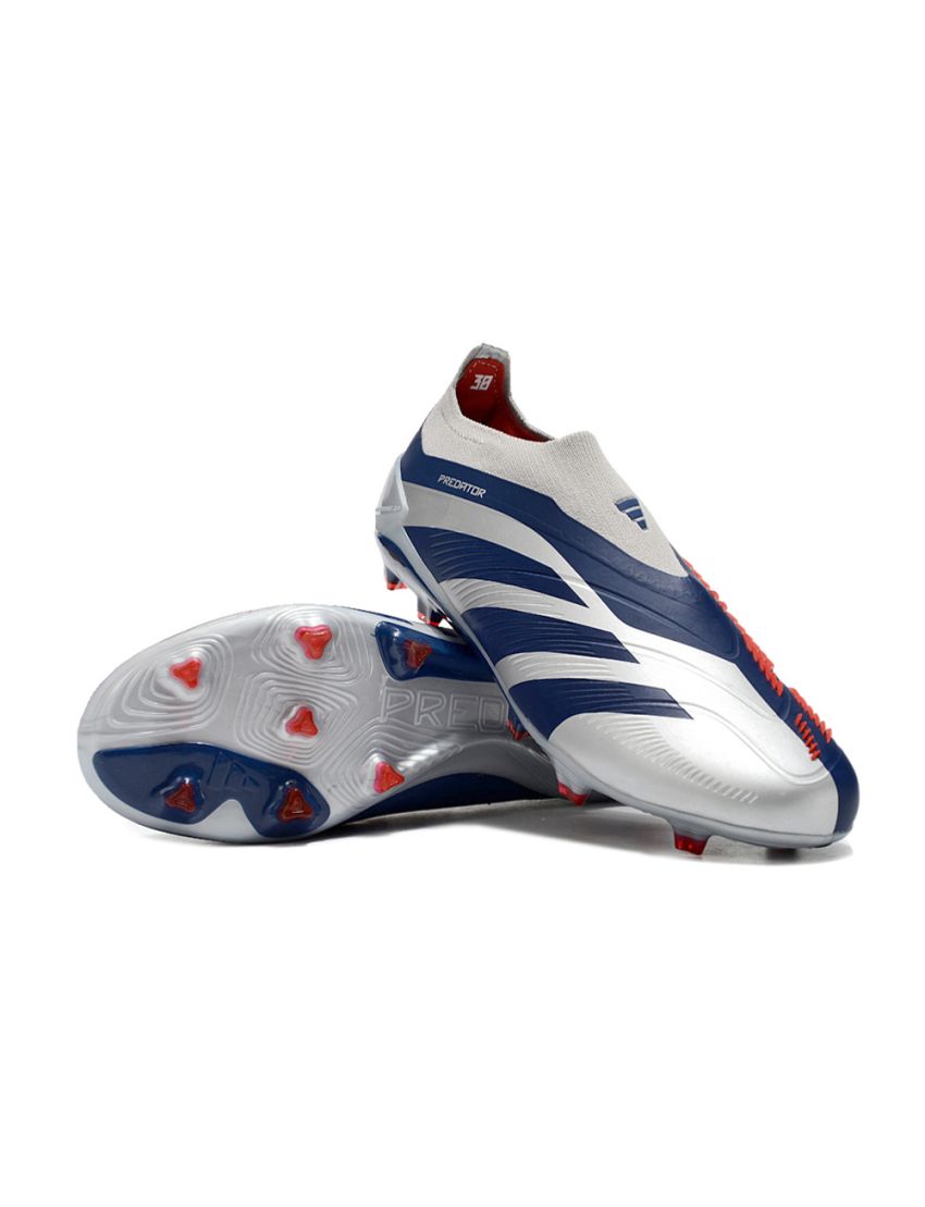 Adidas Predator Elite Laceless FG Tech Indigo Tech Indigo Vivid Red