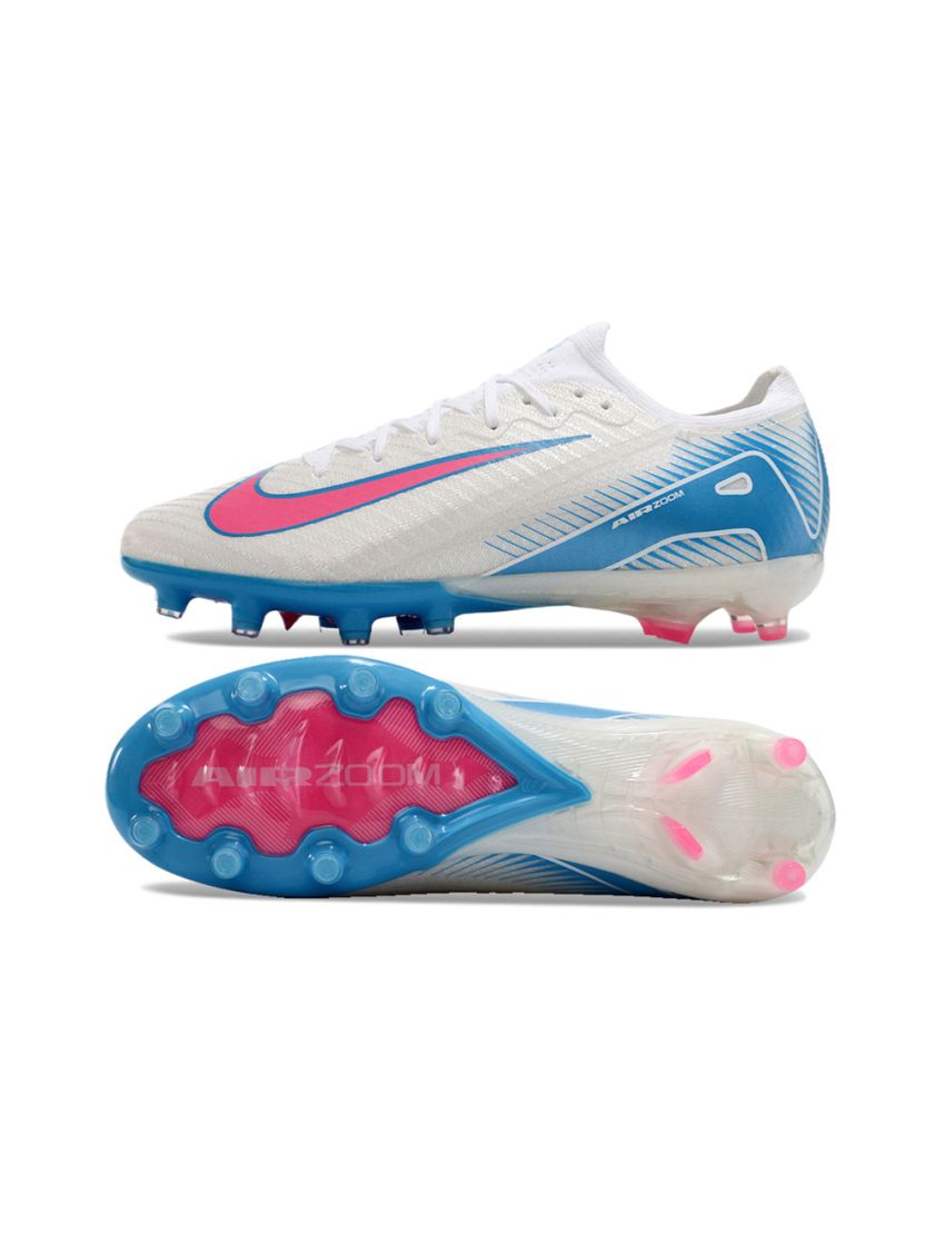 Nike Air Zoom Mercurial Vapor 16 Elite AG-Pro White Pink Blue