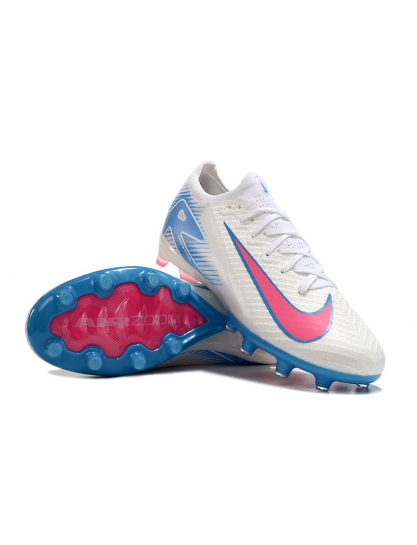 Nike Air Zoom Mercurial Vapor 16 Elite AG-Pro White Pink Blue