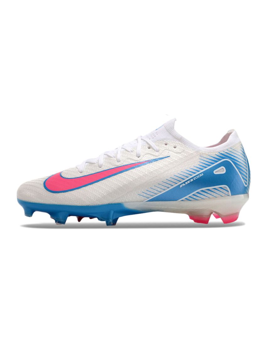 Nike Air Zoom Mercurial Vapor 16 Elite FG White Pink Blue