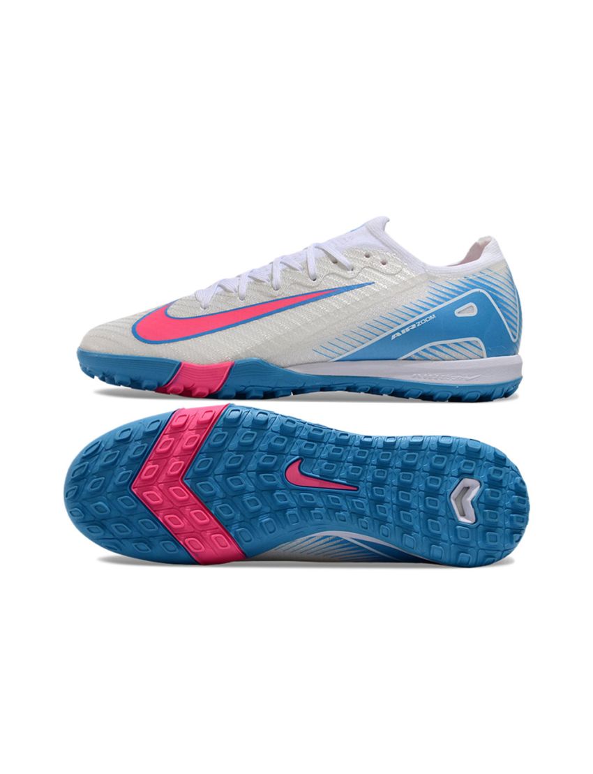 Nike Air Zoom Mercurial Vapor 16 Elite TF White Pink Blue
