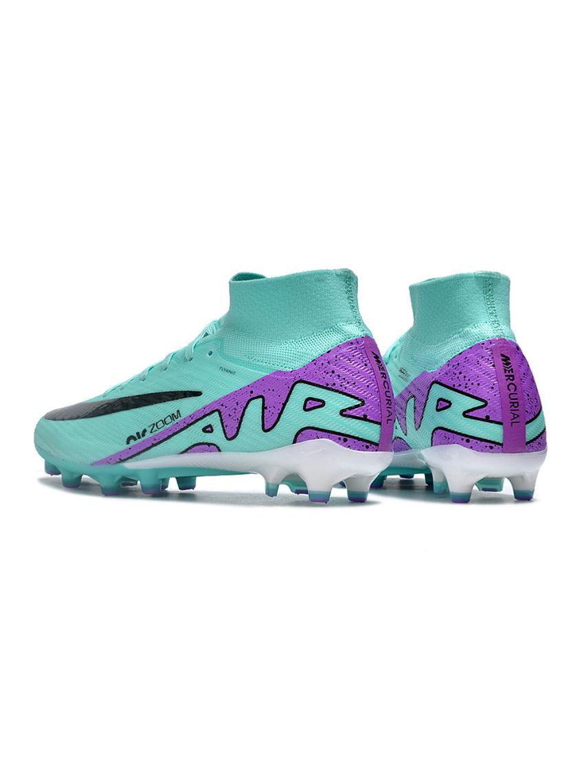 Nike Air Zoom Mercurial Superfly 9 Elite AG-Pro Peak Ready - Hyper Turquoise Fuchsia Dream Black White