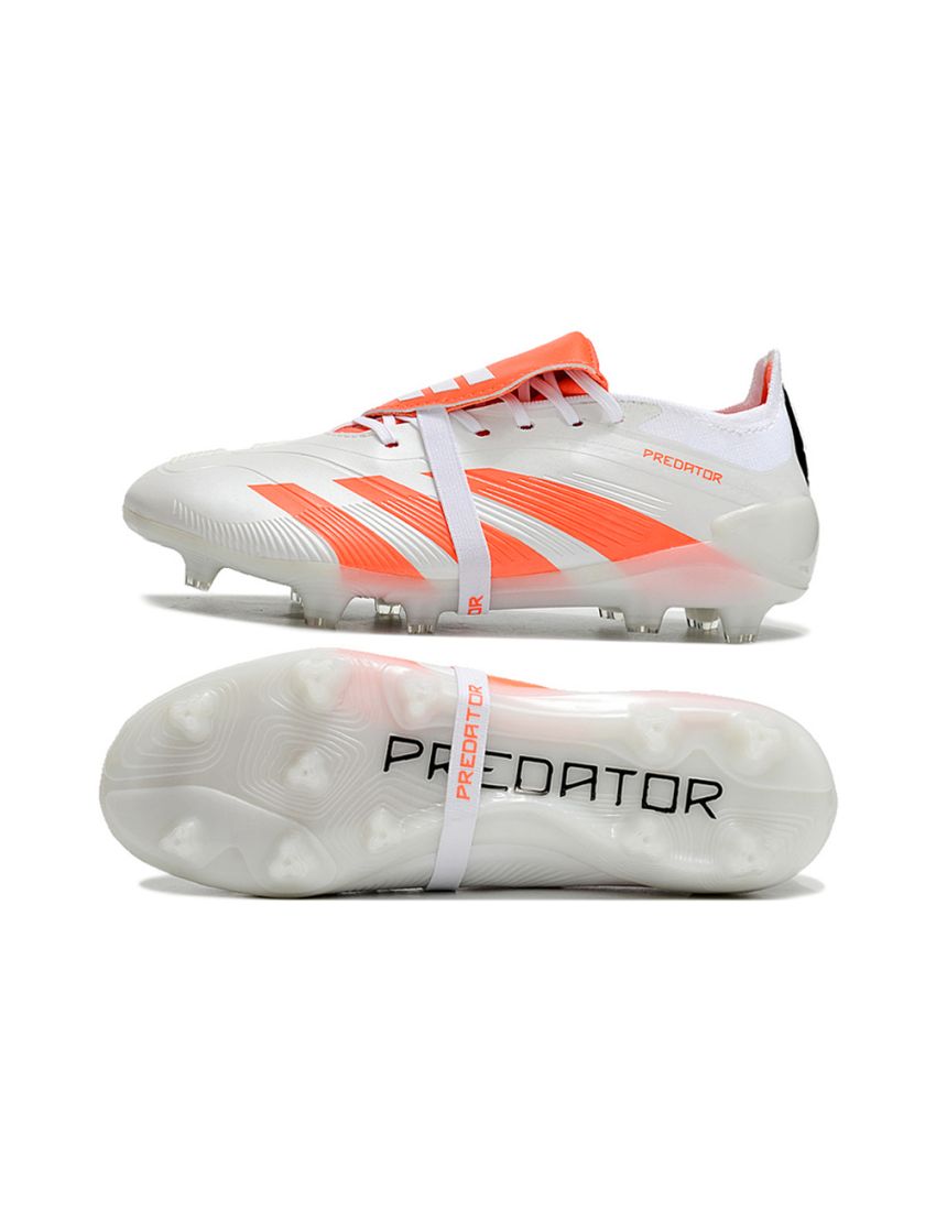 Adidas Predator Elite Tongue FG - White Orange