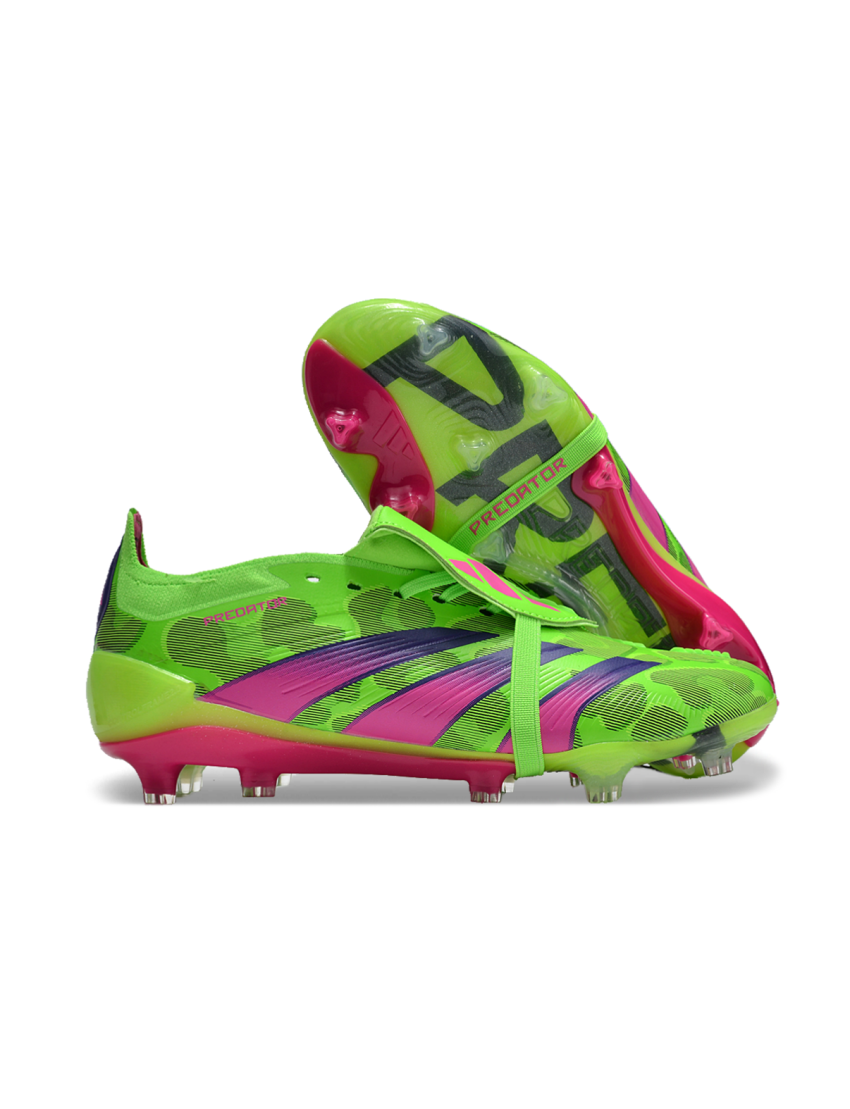 Adidas Predator Elite Tongue FG Generation Pred - Solar Green Shock Pink Lucid Lemon