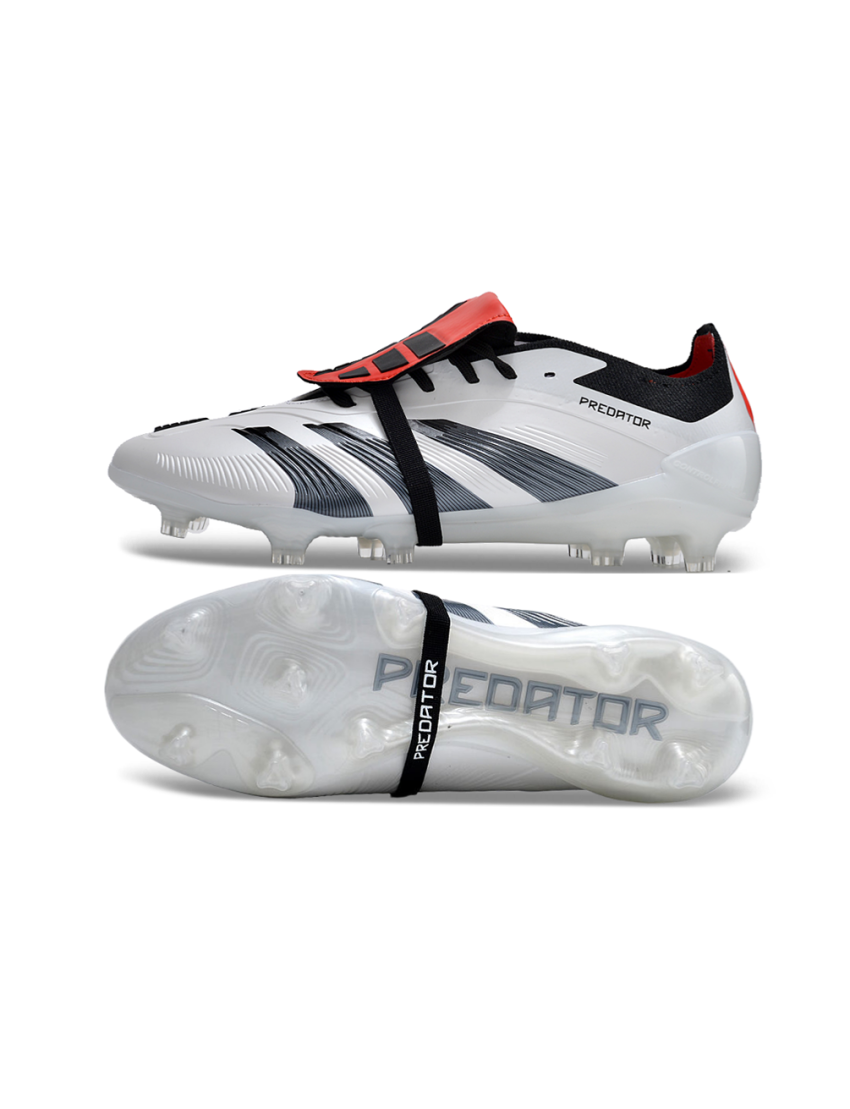 Adidas Predator Elite Tongue FG White Black Red