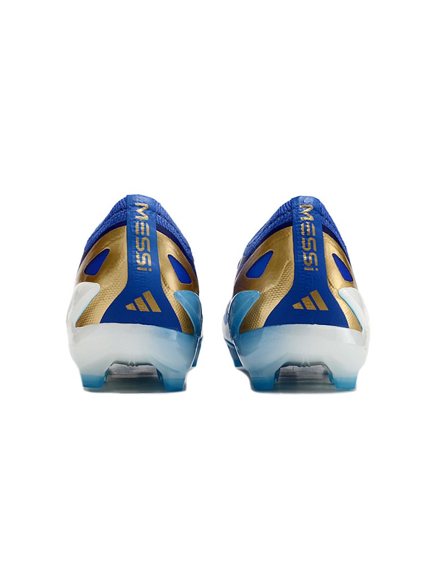 Adidas X Crazyfast Messi.1 Elite FG Spark Gen10s - Lucid Blue Blue Burst Footwear White