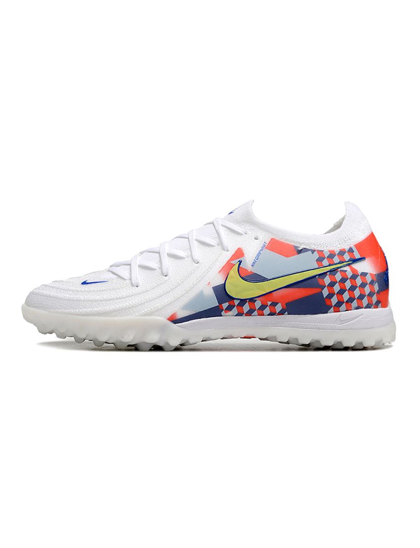 Nike Phantom GX II Elite TF Barna - White/Lite Zitron