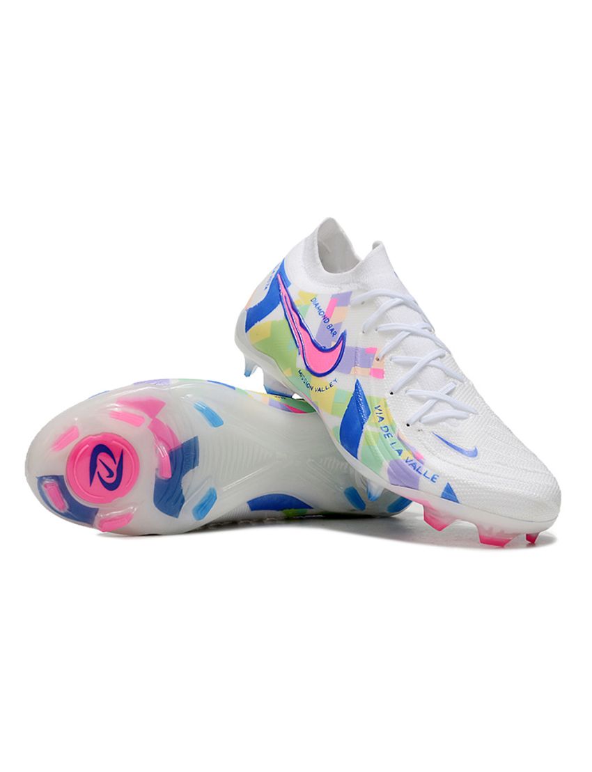Nike Phantom GX II Elite FG Barna - White/Lite Zitron