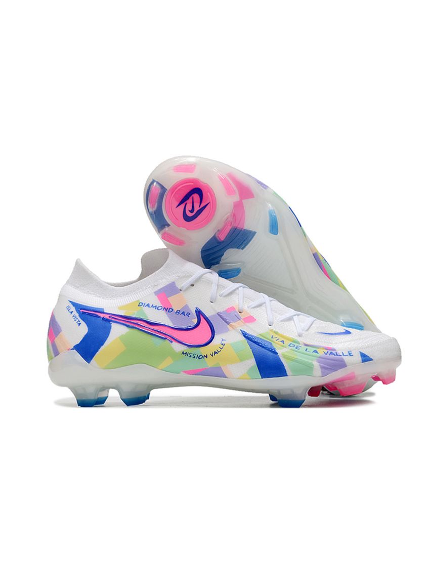 Nike Phantom GX II Elite FG Barna - White/Lite Zitron