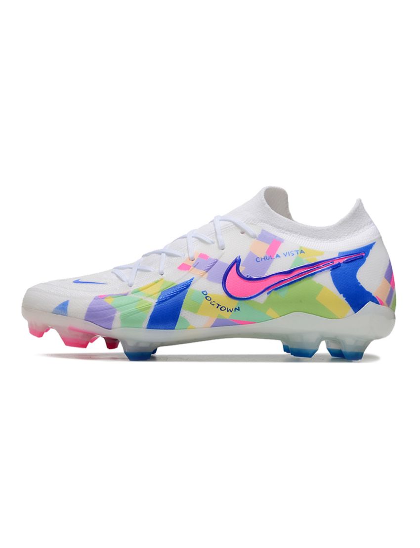 Nike Phantom GX II Elite FG Barna - White/Lite Zitron