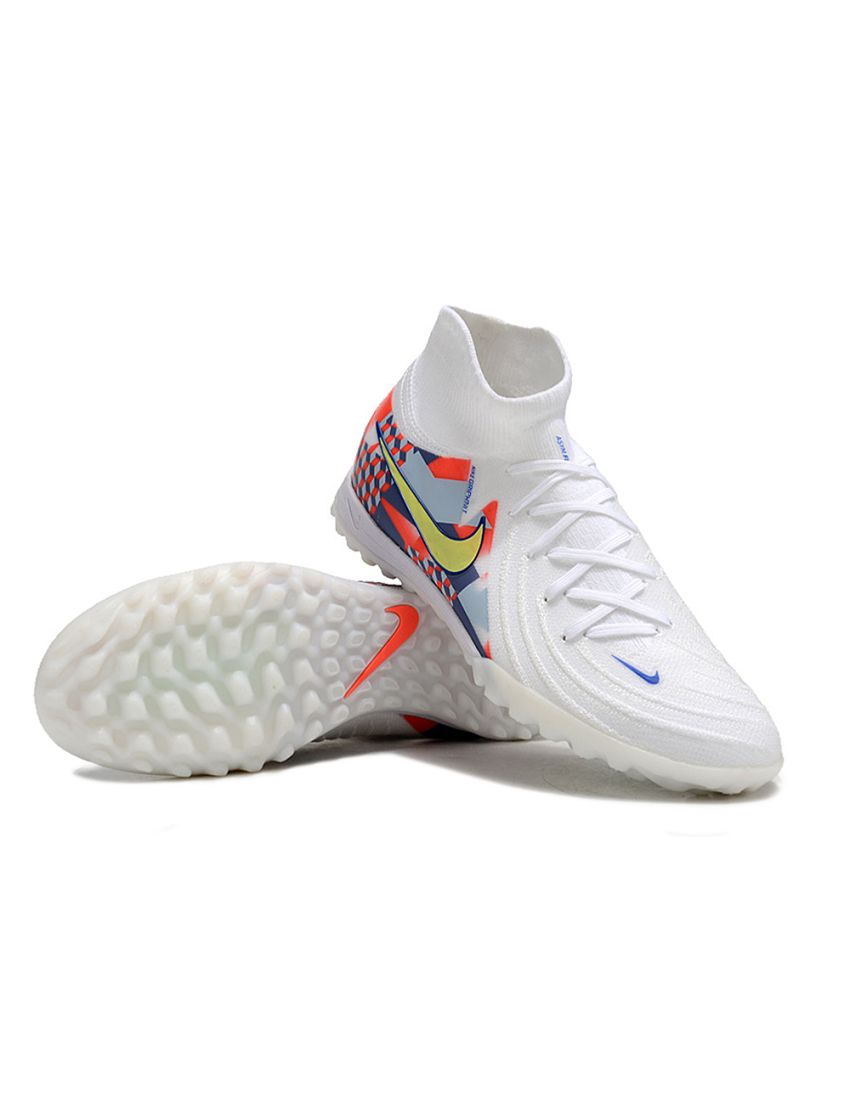 Nike Phantom Luna II Elite TF Barna - White/Lite Zitron