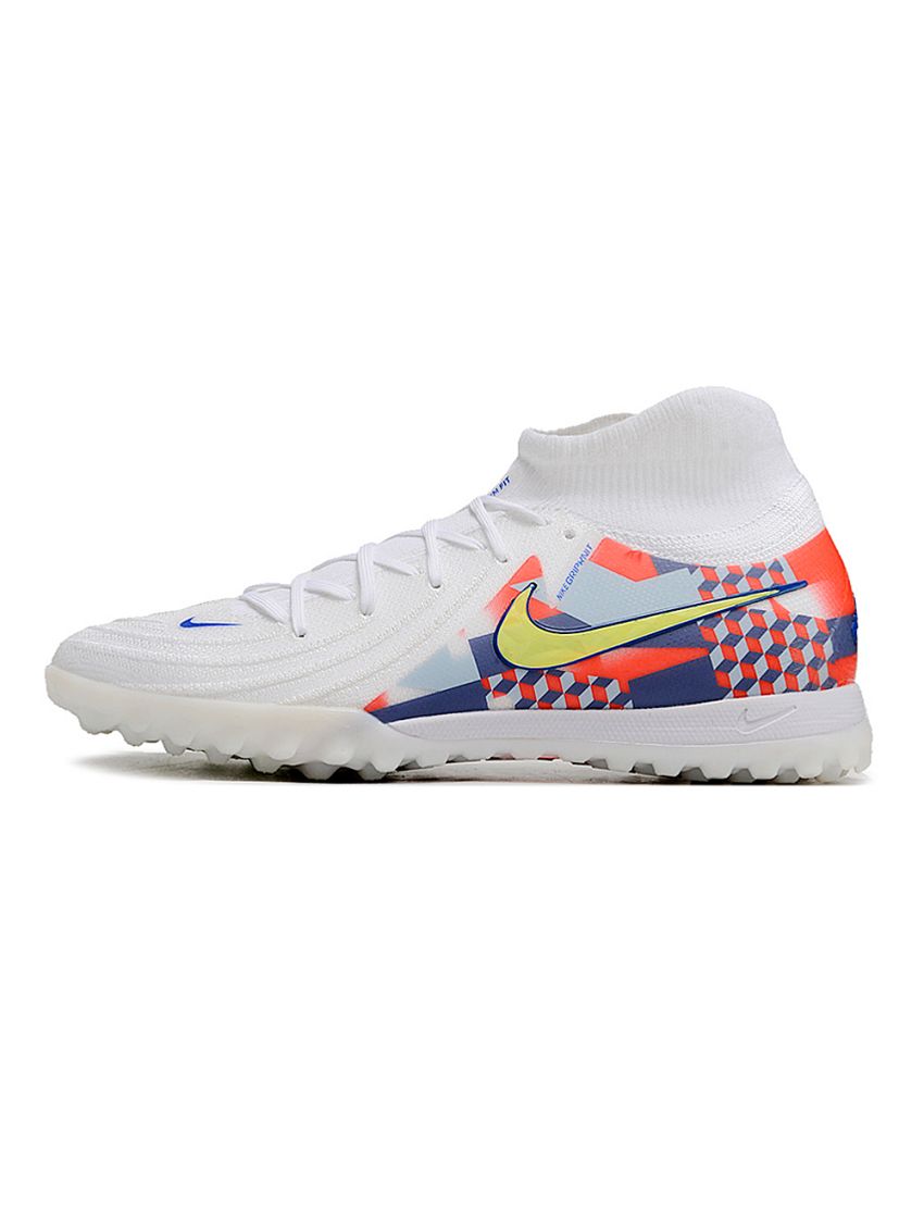 Nike Phantom Luna II Elite TF Barna - White/Lite Zitron