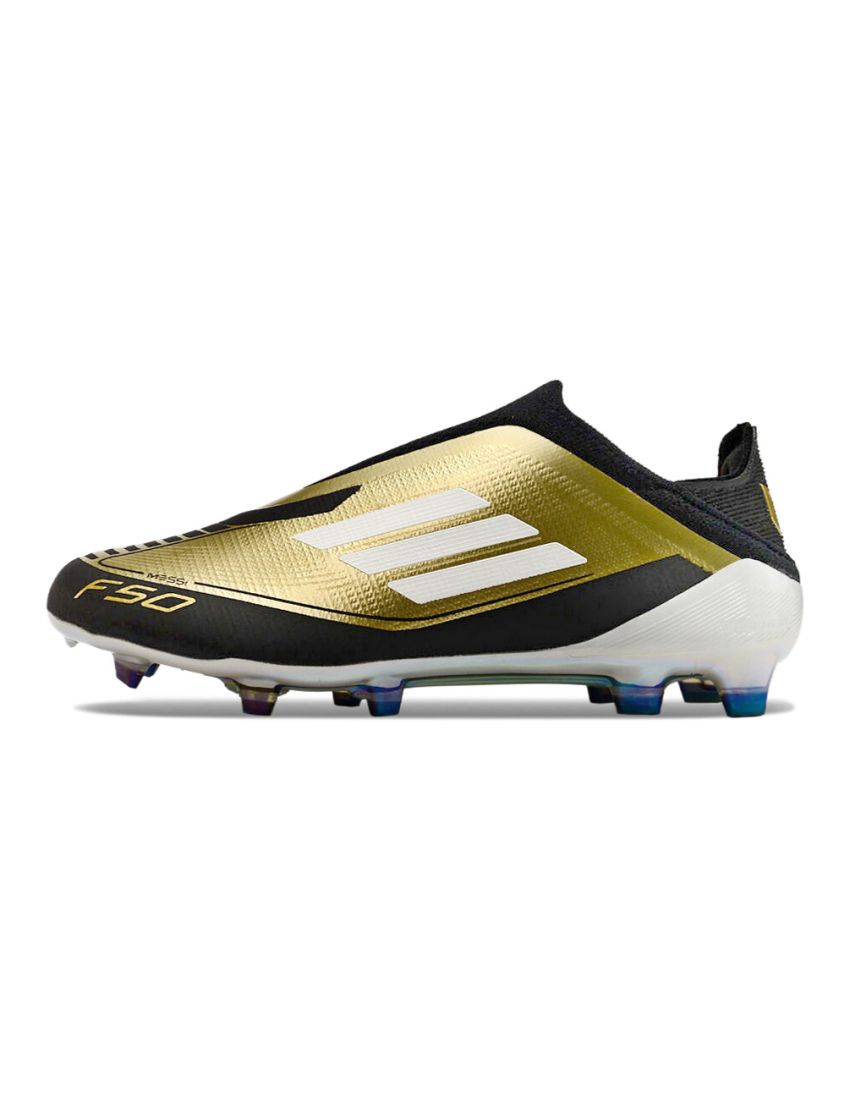 Adidas F50 Messi Elite FG Triunfo Dorado - Gold Metallic Footwear White Core Black