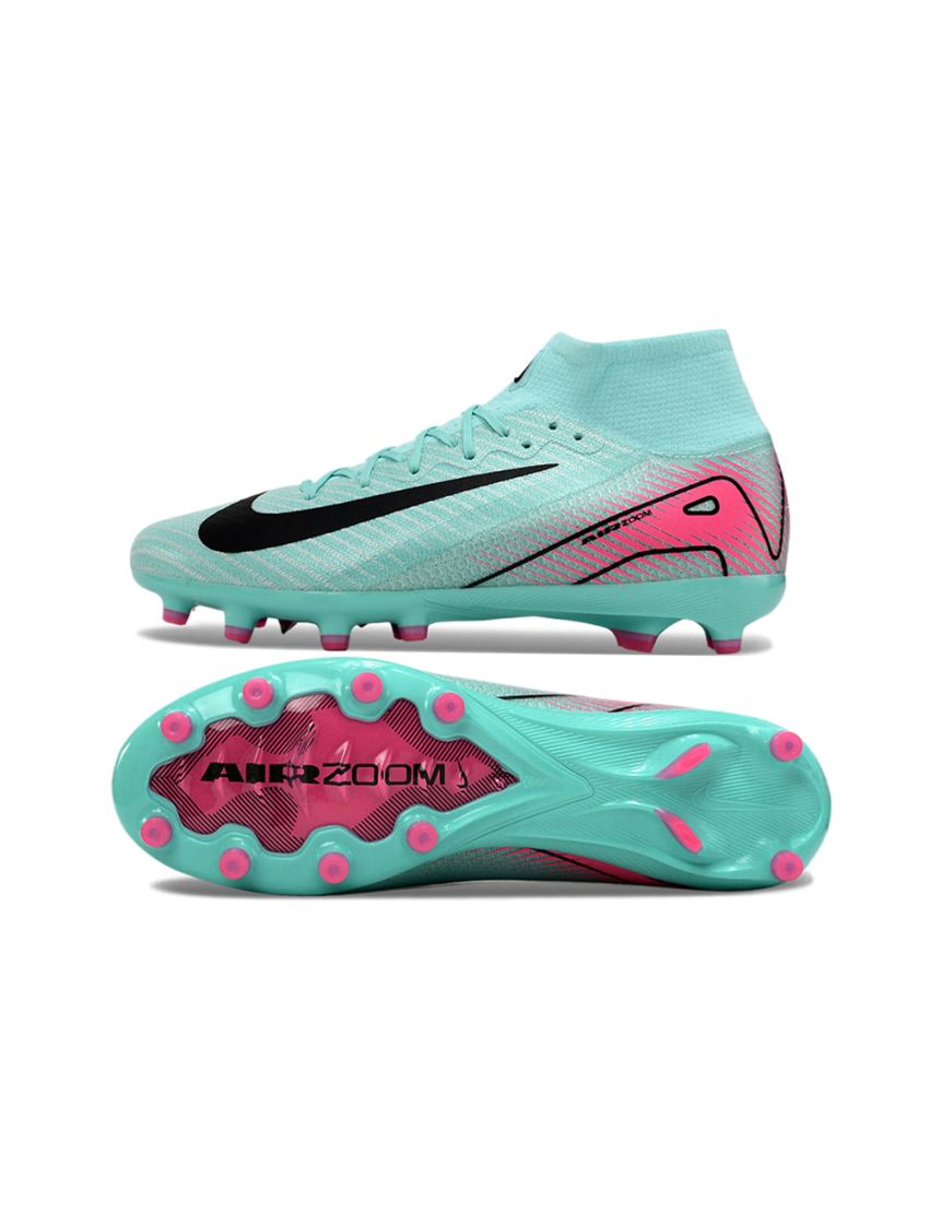 Nike Air Zoom Mercurial Superfly 10 Elite AG-PRO Blue Black Pink