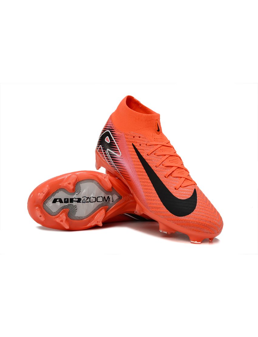Nike Air Zoom Mercurial Superfly 10 Elite FG Red Black White