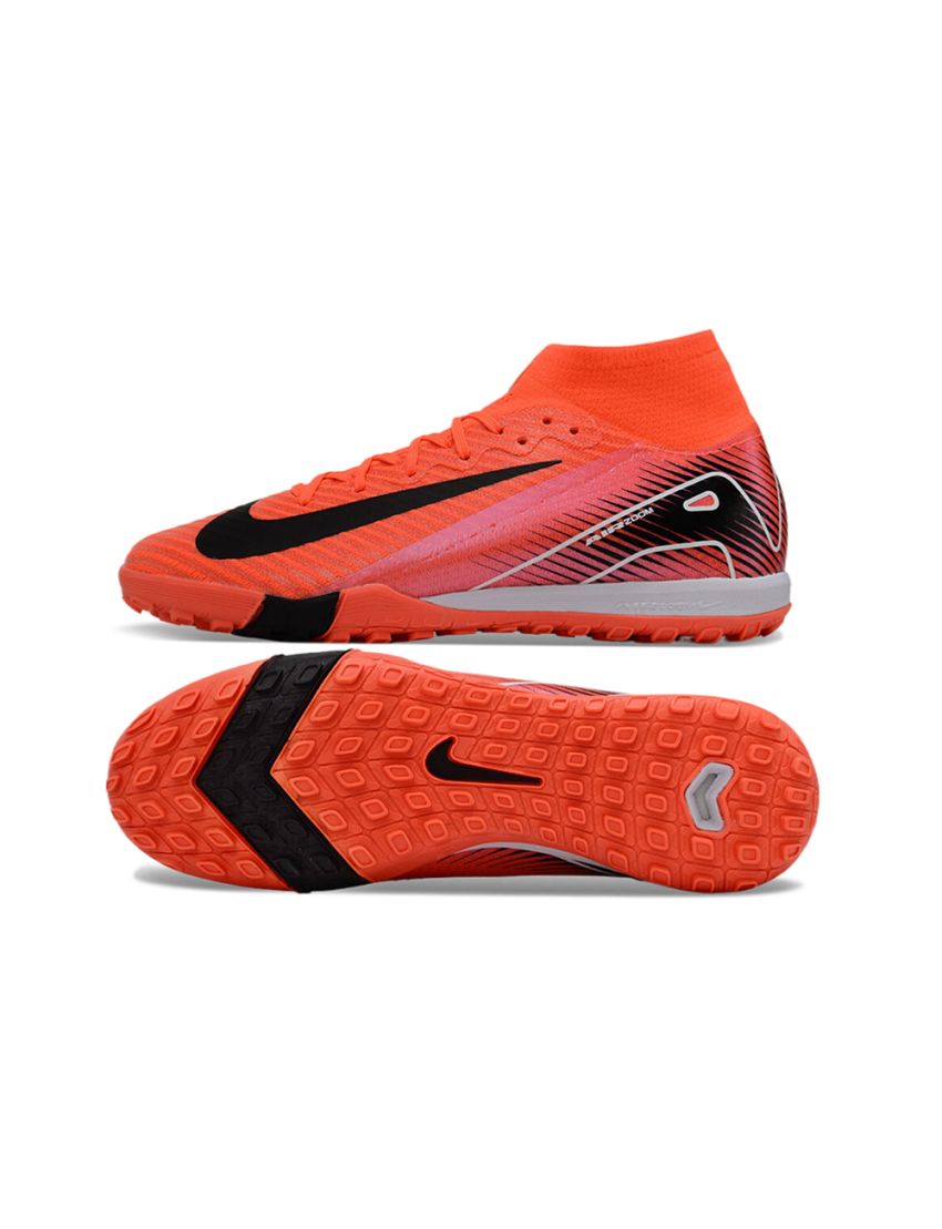 Nike Air Zoom Mercurial Superfly 10 Elite TF Red Black White