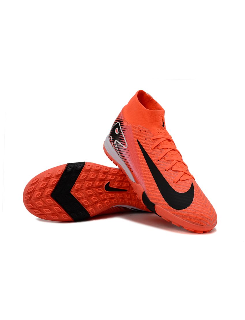 Nike Air Zoom Mercurial Superfly 10 Elite TF Red Black White