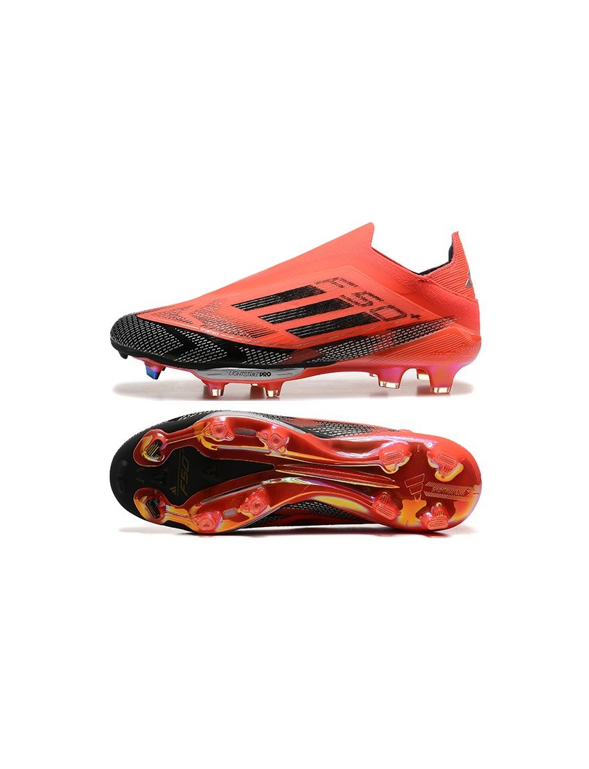 adidas F50 + FG Vivid Horizon - Turbo/Aurora Black/Platin Metallic