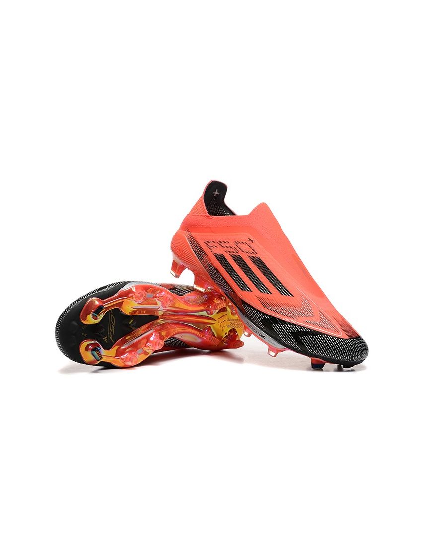 adidas F50 + FG Vivid Horizon - Turbo/Aurora Black/Platin Metallic