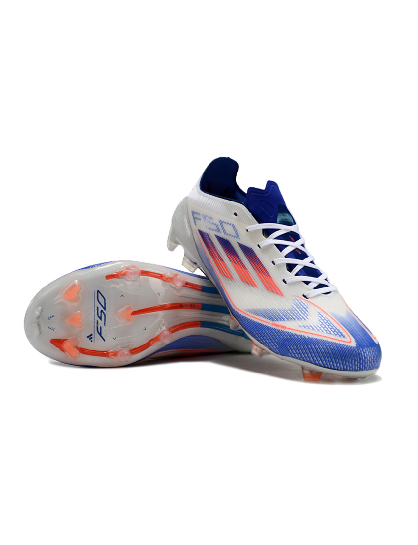 adidas F50 Elite FG Advancement - Footwear White/Solar Red/Lucid Blue