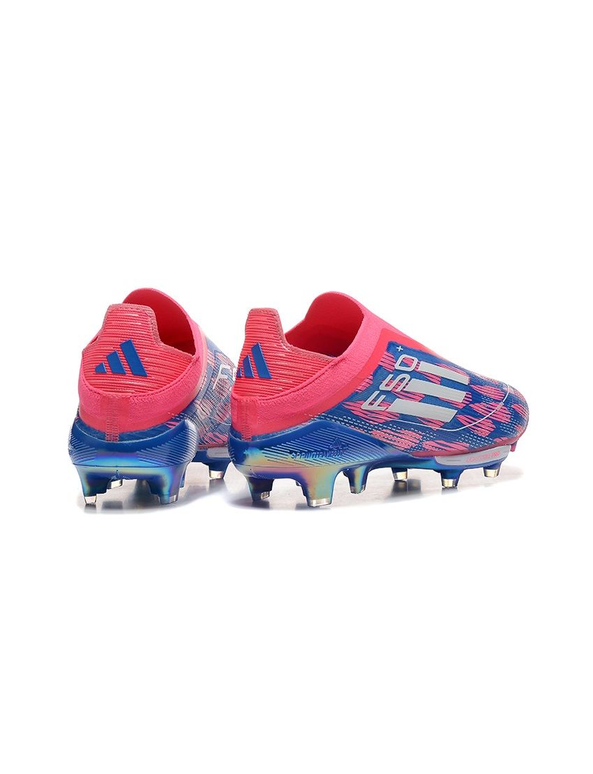 adidas F50+ Elite Laceless FG Players Pack - Solar Blue/Footwear White/Solar Pink