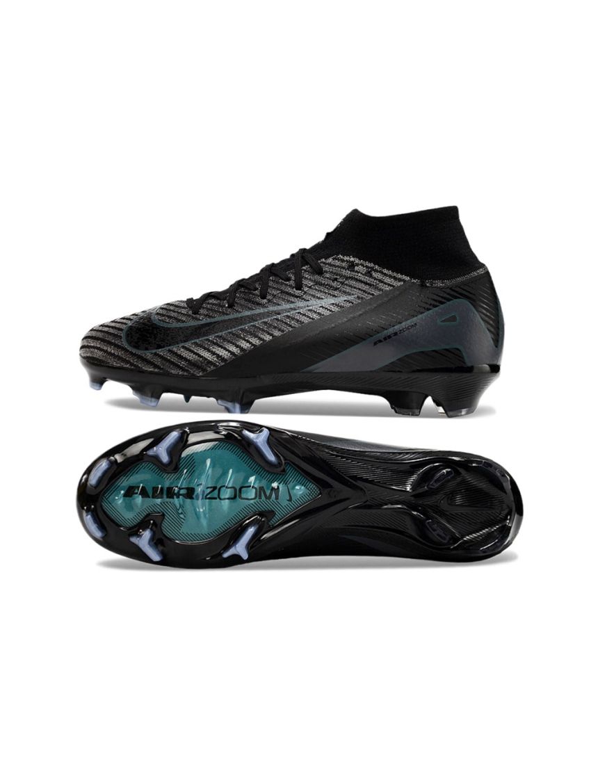Nike Air Zoom Mercurial Superfly 10 Elite FG Shadow - Black/Deep Jungle
