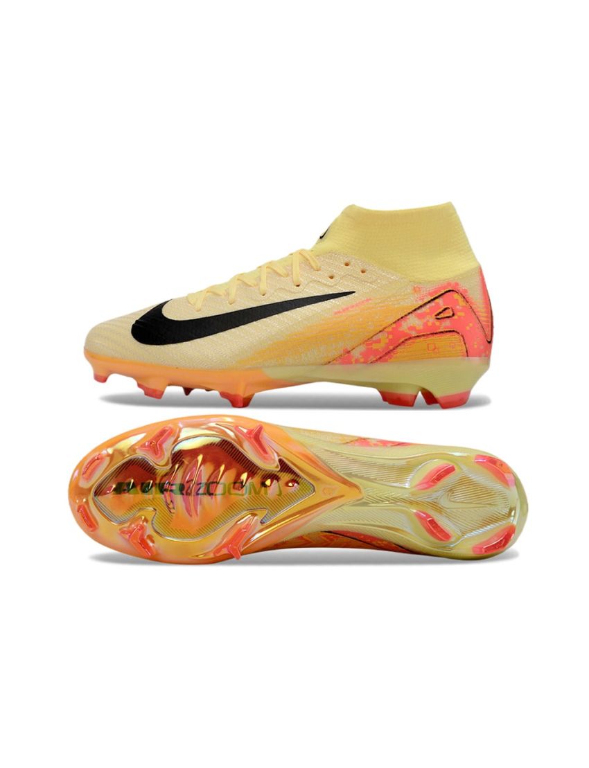 Nike Air Zoom Mercurial Superfly X Elite x Mbappe FG - Laser Orange/Armory Navy