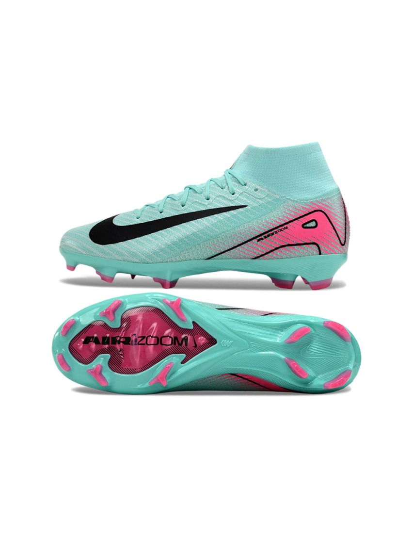 Nike Mercurial Superfly 10 Elite FG Green Black Pink