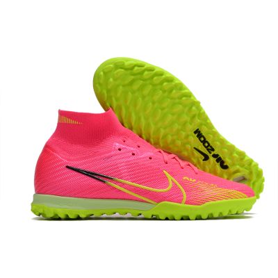 Nike Air Zoom Mercurial Superfly IX Elite TF Pink Blast Volt Gridiron