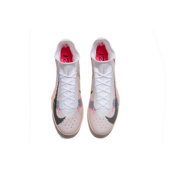 Nike Mercurial Superfly 8 Elite TF White Bright Crimson Pink Blast