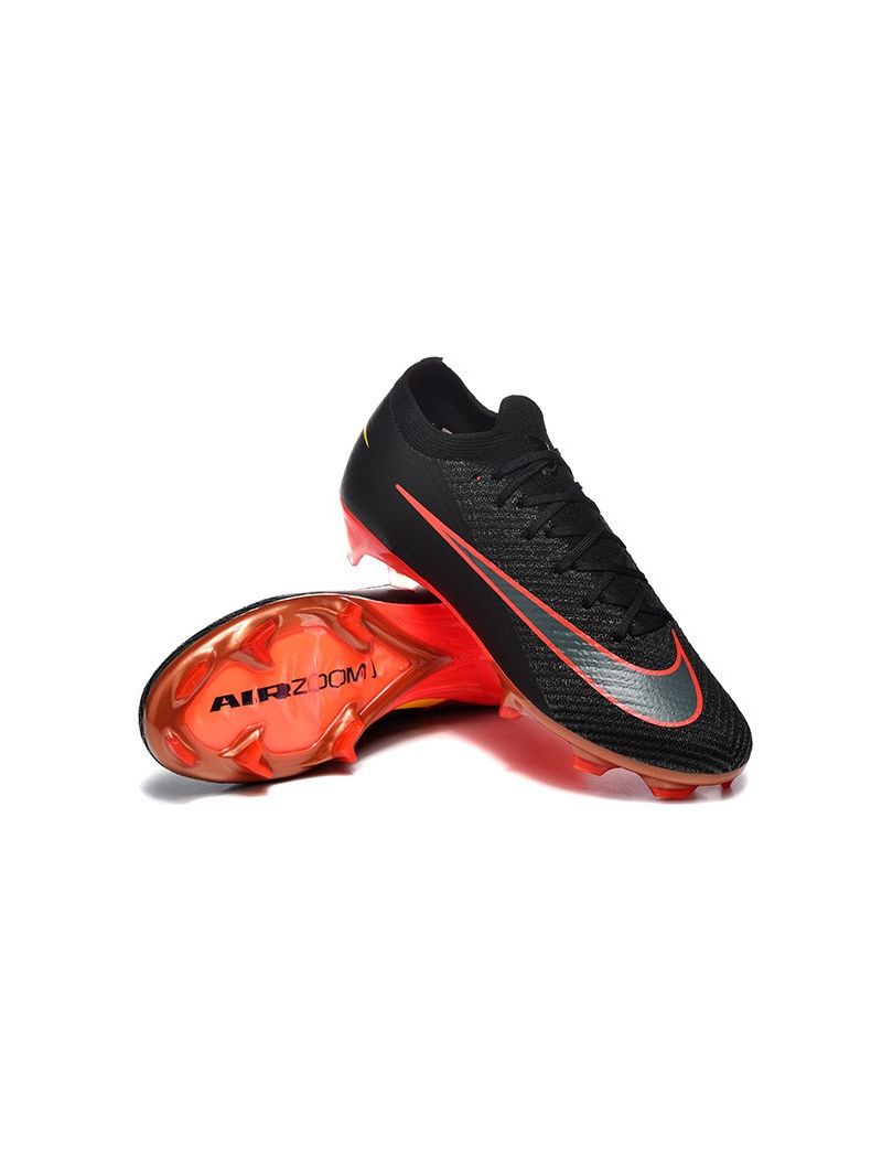 Nike AIR Zoom Mercurial Vapor 16 Elite FG Black Red