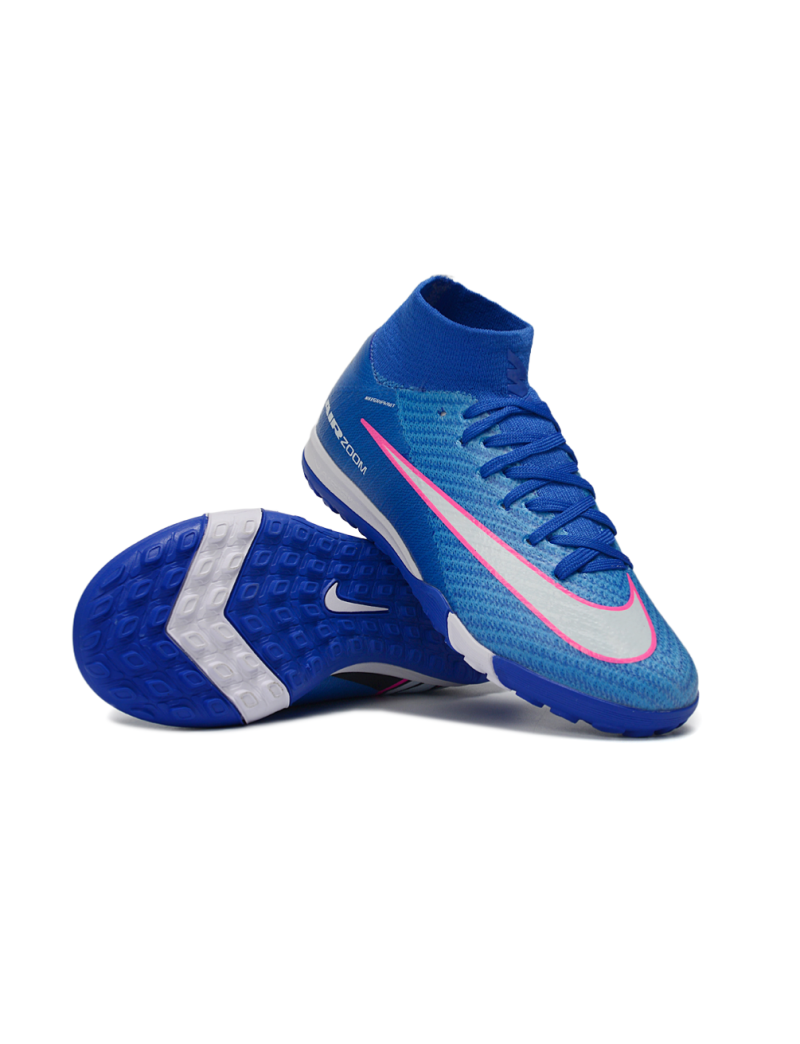 Nike Air Zoom Mercurial Superfly 10 Elite TF Blue White Pink