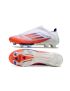adidas F50+ FG Advancement - Footwear White/Solar Red/Lucid Blue