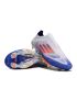 adidas F50+ League Laceless FG Advancement - White/Solar Red/Lucid Blue