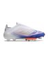 adidas F50+ League Laceless FG Advancement - White/Solar Red/Lucid Blue