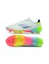 adidas F50+ League Laceless FG Stellar Icon - Almost Blue/Semi Lucid Blue/Semi Solar Yellow