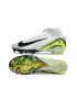 Nike Air Zoom Mercurial Superfly 10 Elite FG - White/Black/Yellow/Gold